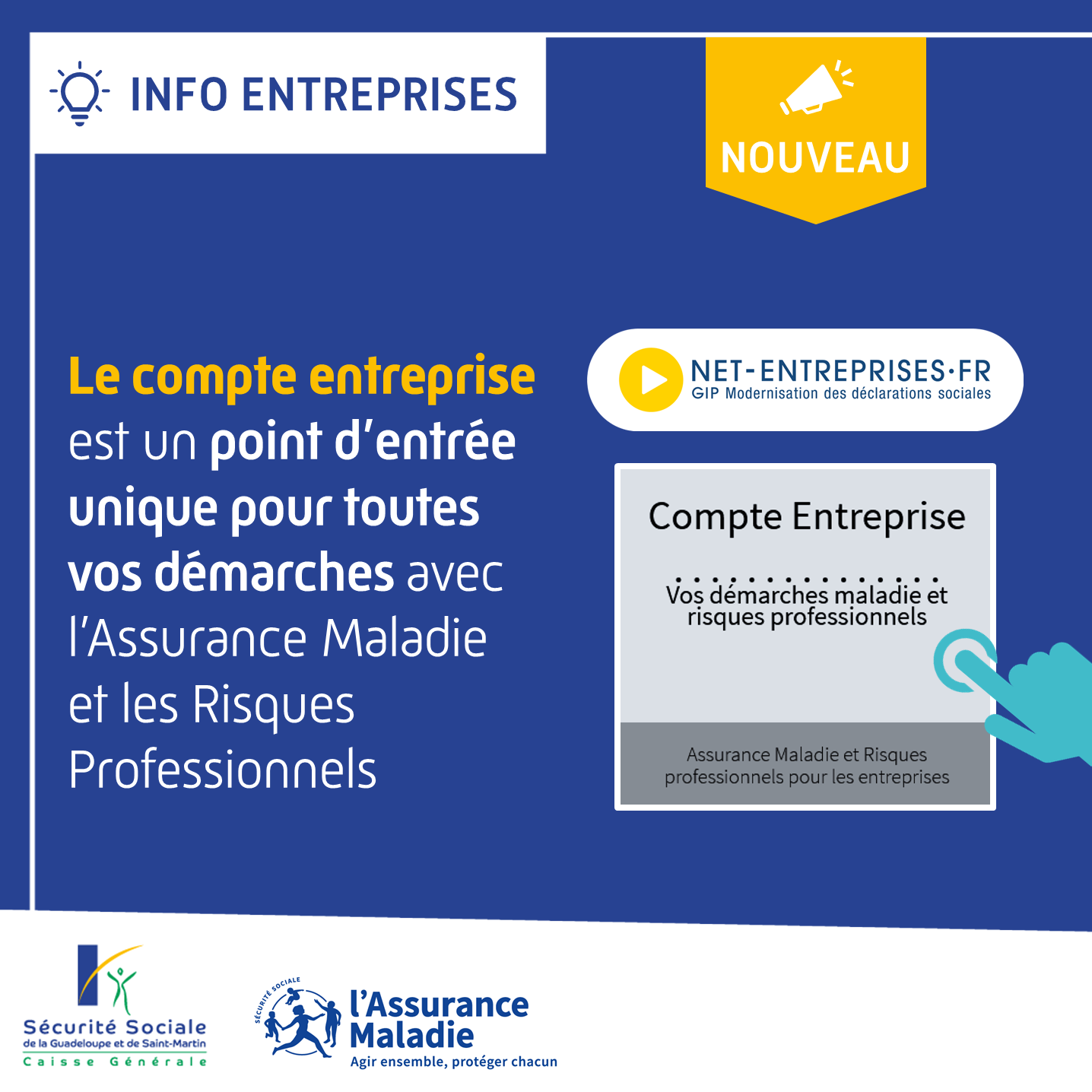 INFO ENTREPRISES : Net-Entreprises.fr