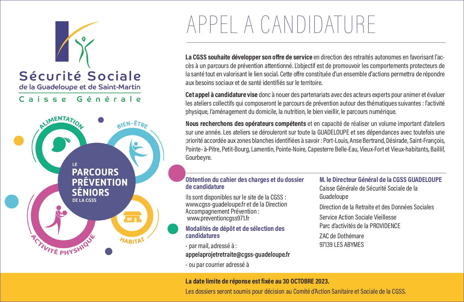 Appel à projet Parcours Prévention Séniors - Action Sociale Retraite