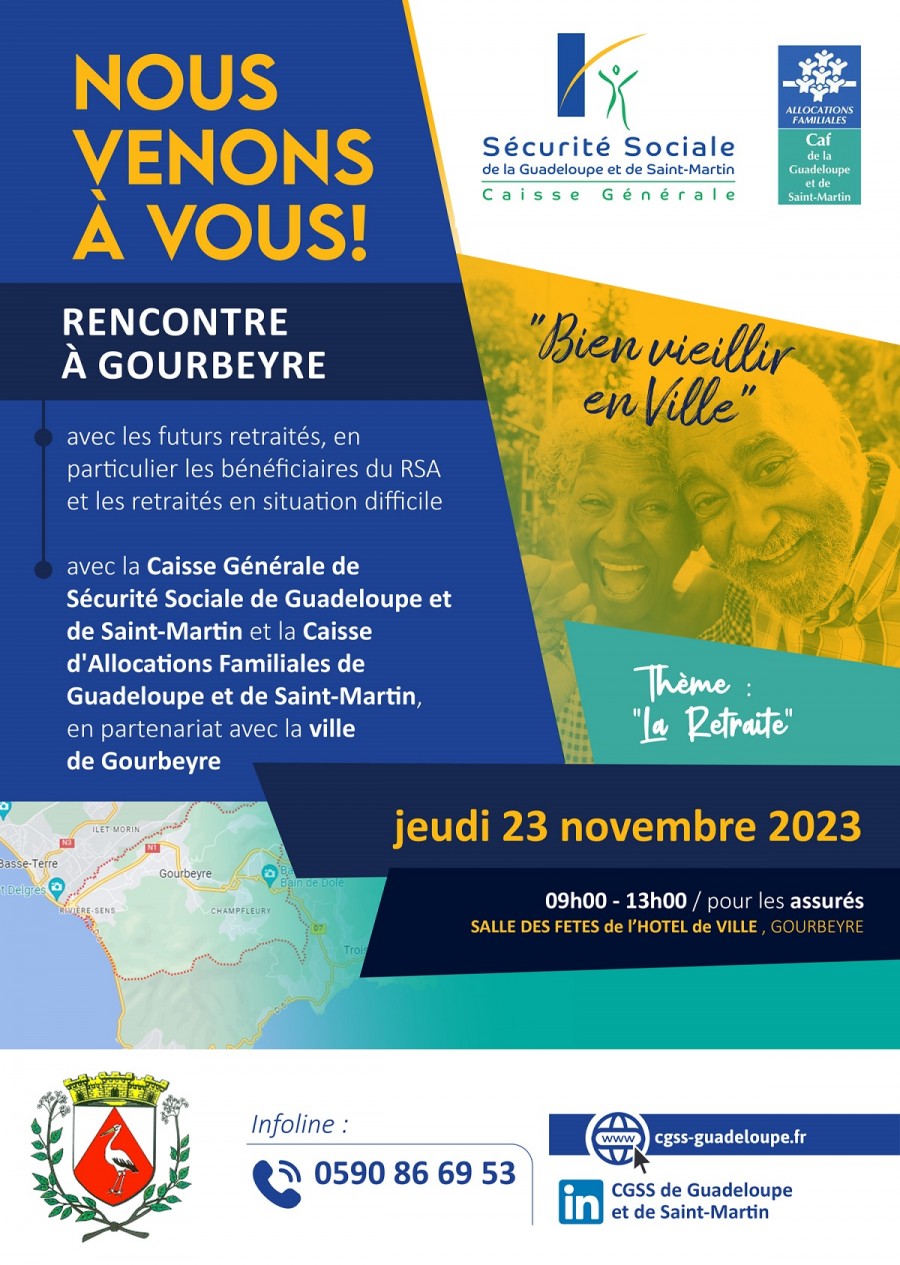Nouvelle étape de la tournée des communes CAF/CGSS à Gourbeyre