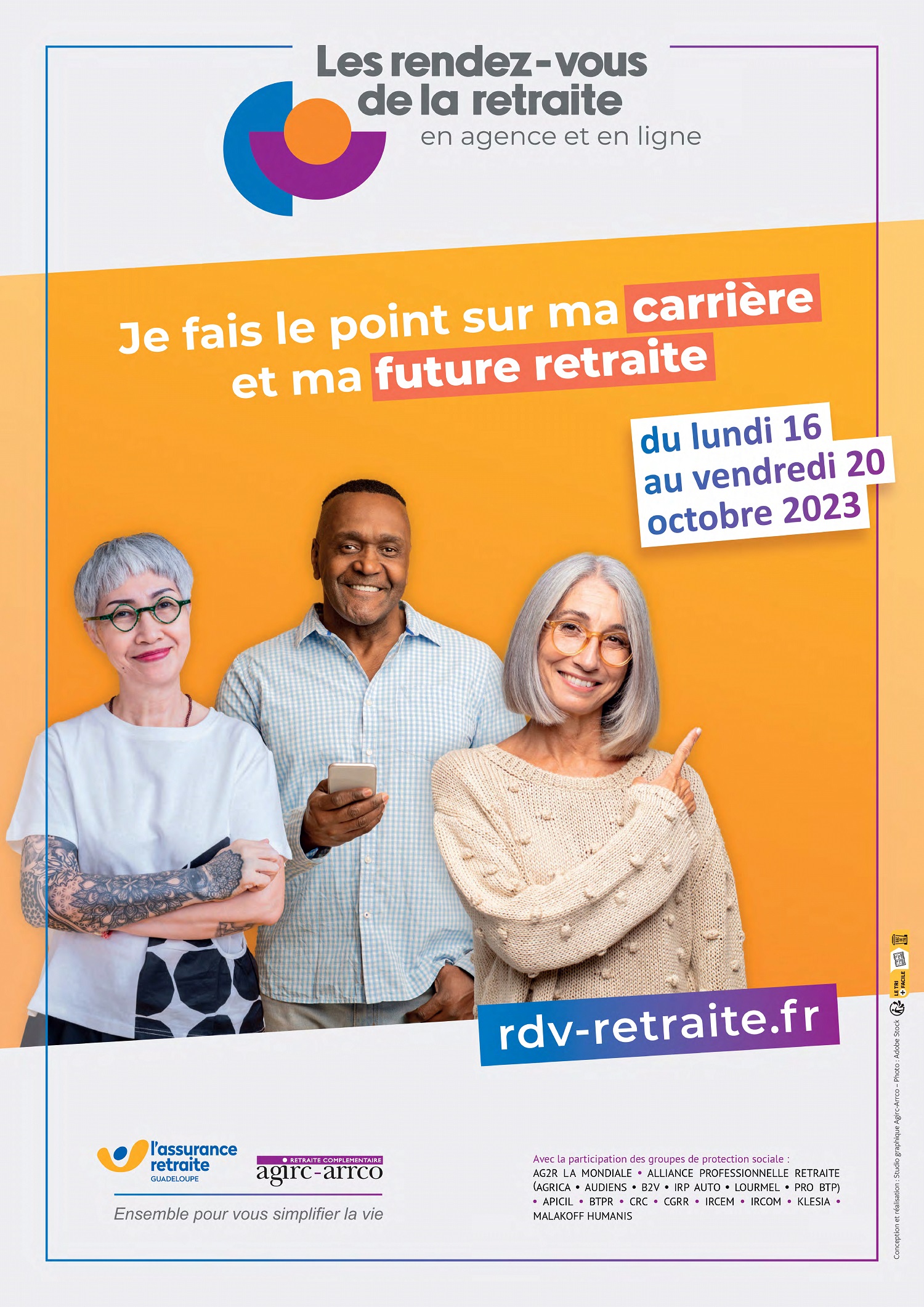 Rendez-vous de la retraite du 16 au 20 octobre 2023