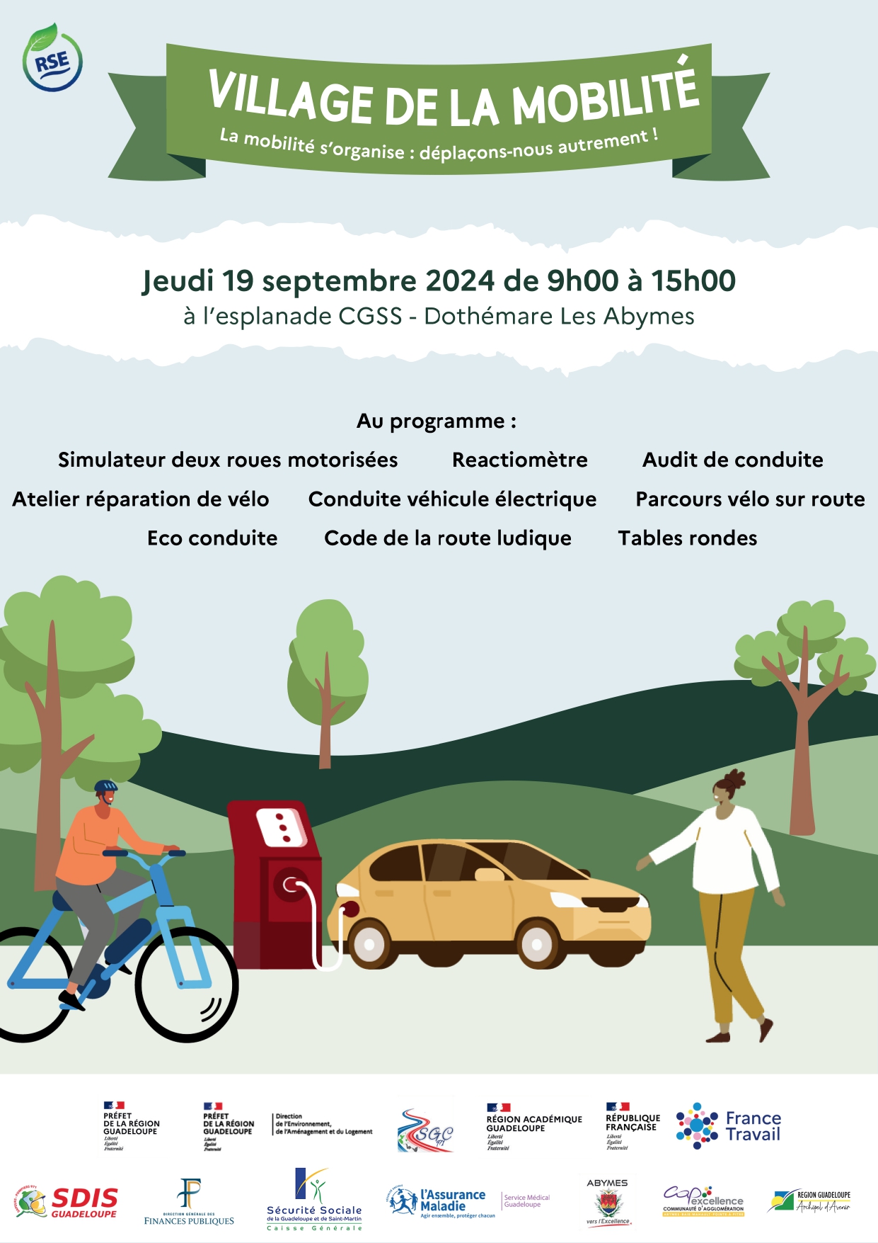 Un village dédié à la mobilité pour des déplacements durables