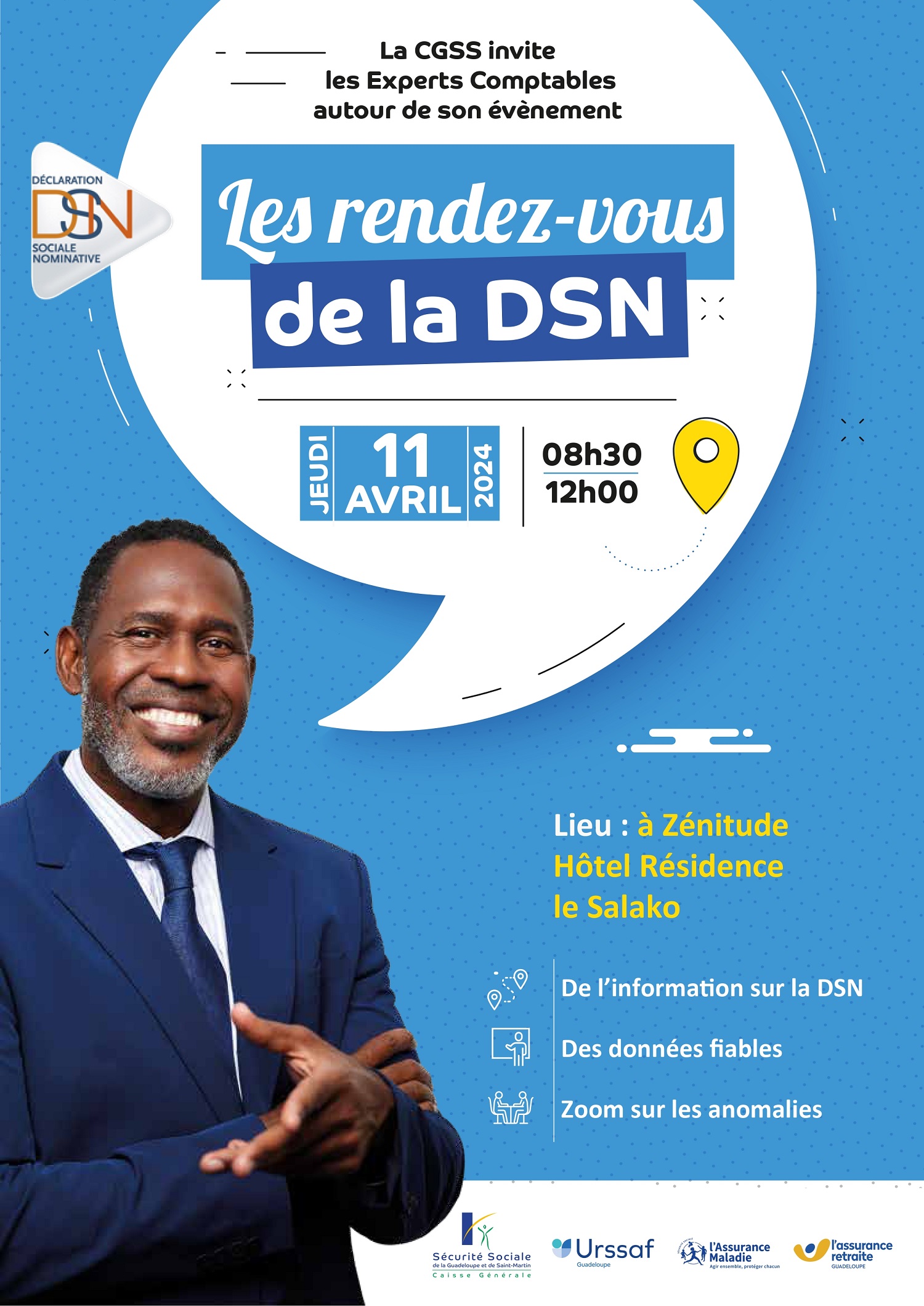 Les rendez-vous de la DSN