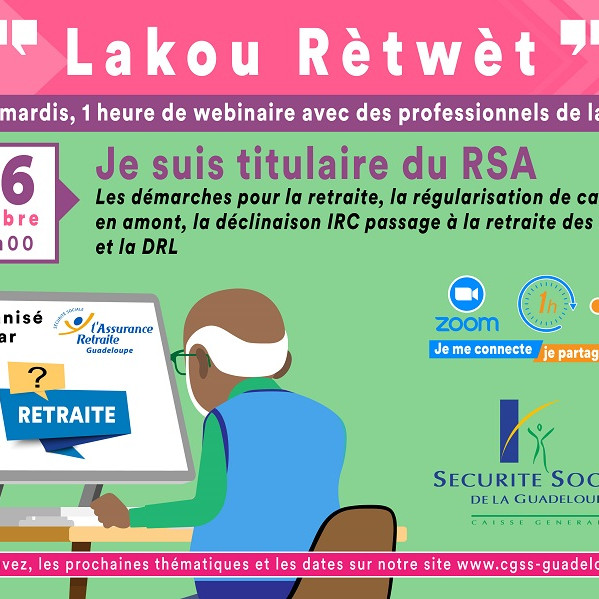 Webinaire Retraite : Je suis titulaire du RSA : mes démarches pour la ...