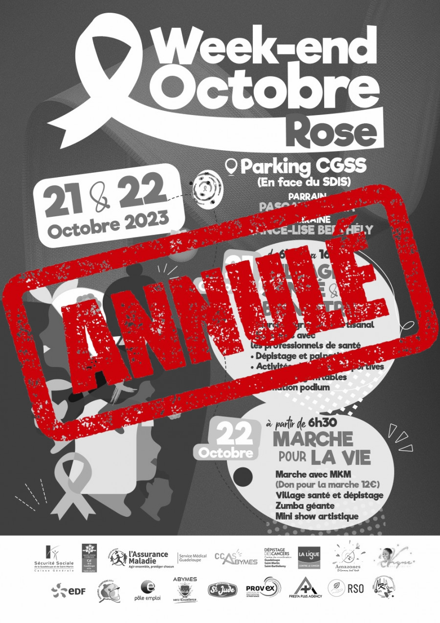 FLYER Octobre Rose Annule