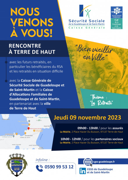 affiche tournée 2023 Terre de Haut