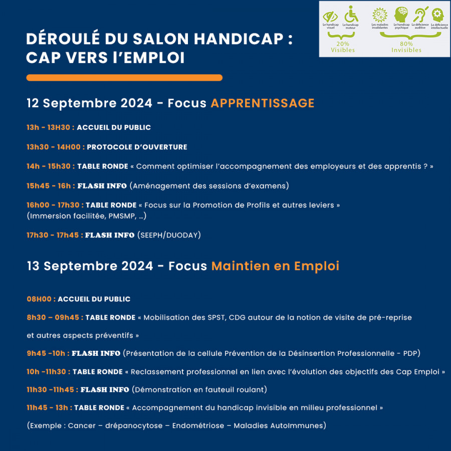 Programme Salon Handicap Edition 2024